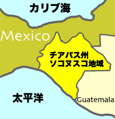 メキシコ地図