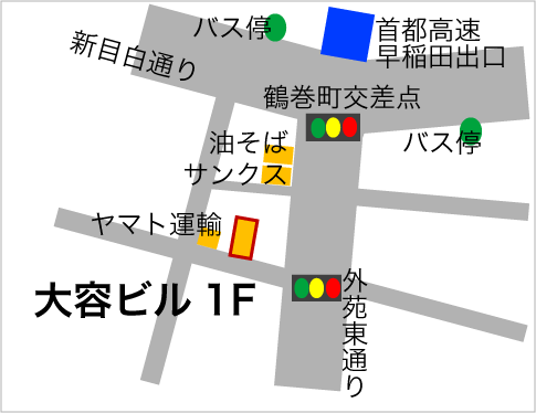 カフェゼロサンマップ